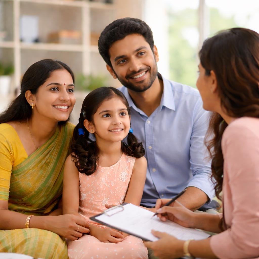 Parent teacher interaction at Silver Rocks